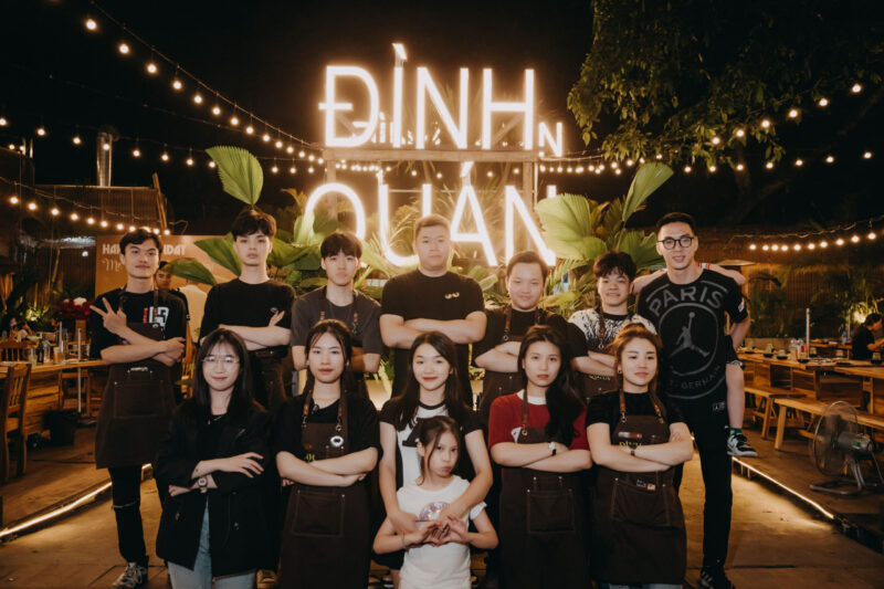 quan nhau to chuc sinh nhat