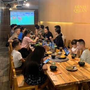quan an co phong rieng to chuc sinh nhat