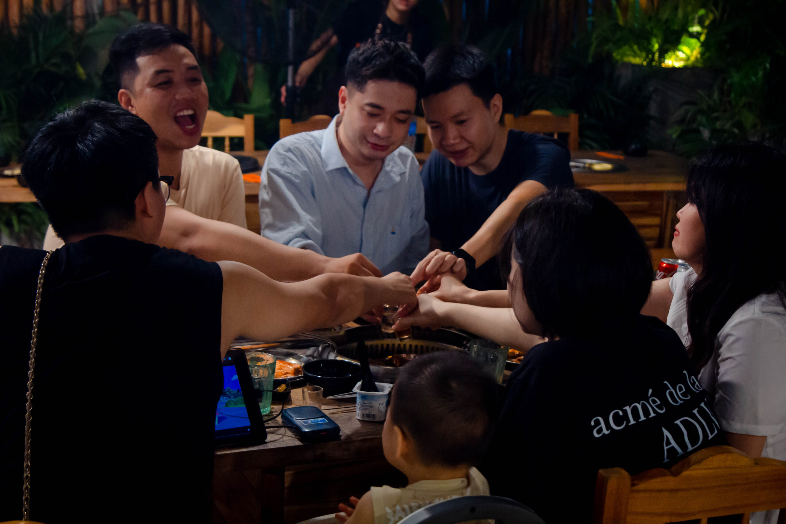 tiec gia dinh ha noi